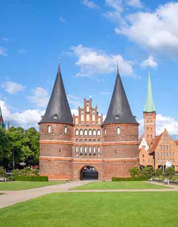 Urlaub am Holstentor in der Lübecker Altstadt
